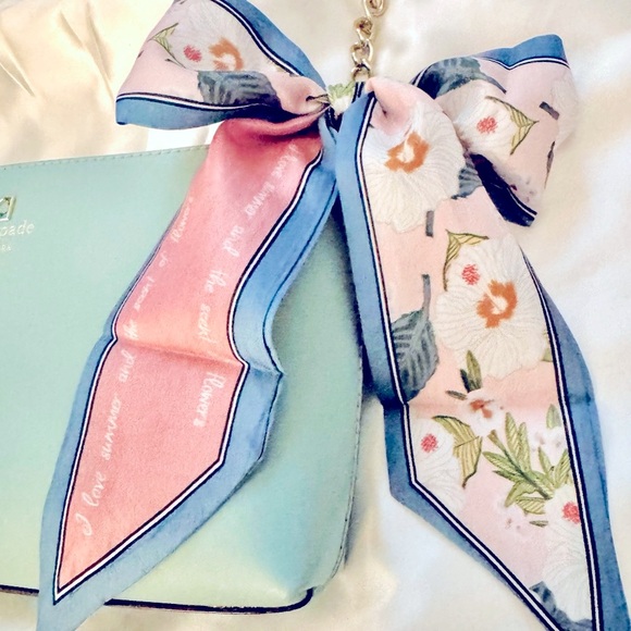 Kate Spade Blue soft Leather Crossbody Bag MSRP: $248 Like New - Picture 14 of 15